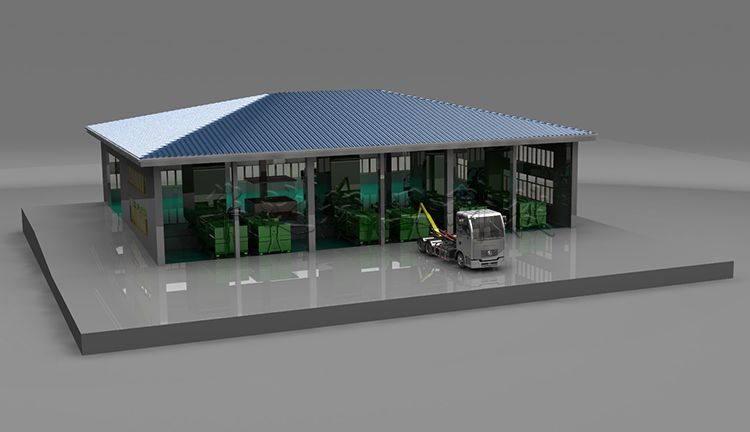 設備安裝效果圖